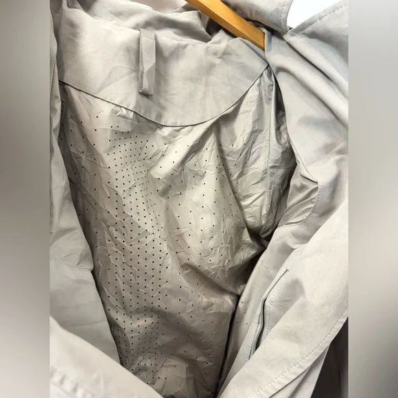 Lululemon Always There Short Trench Coat Raw Linen - Picture 14 of 14